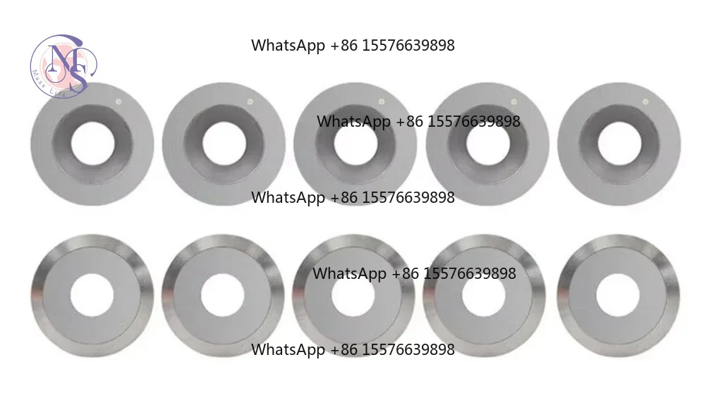 ZOCI-16mm Round Carbide Turning Inserts, Indexable Milling Cutters with Screws, 30° Cutting Angle for Wood Turning DIY Tools