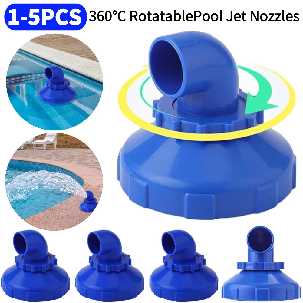 Pool Jet Nozzles Swimming Pool Return Jet 360 Degree Rotatable Pool Inlet Nozzle Replacement For Intex Outlet Pool Nozzles Pool