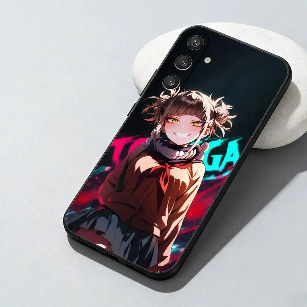 T-Toga My HeroES A-AcademiaS Phone Case For Samsung Galaxy A73,A72,A71,A70,A52,A51 Others Soft Black Cover