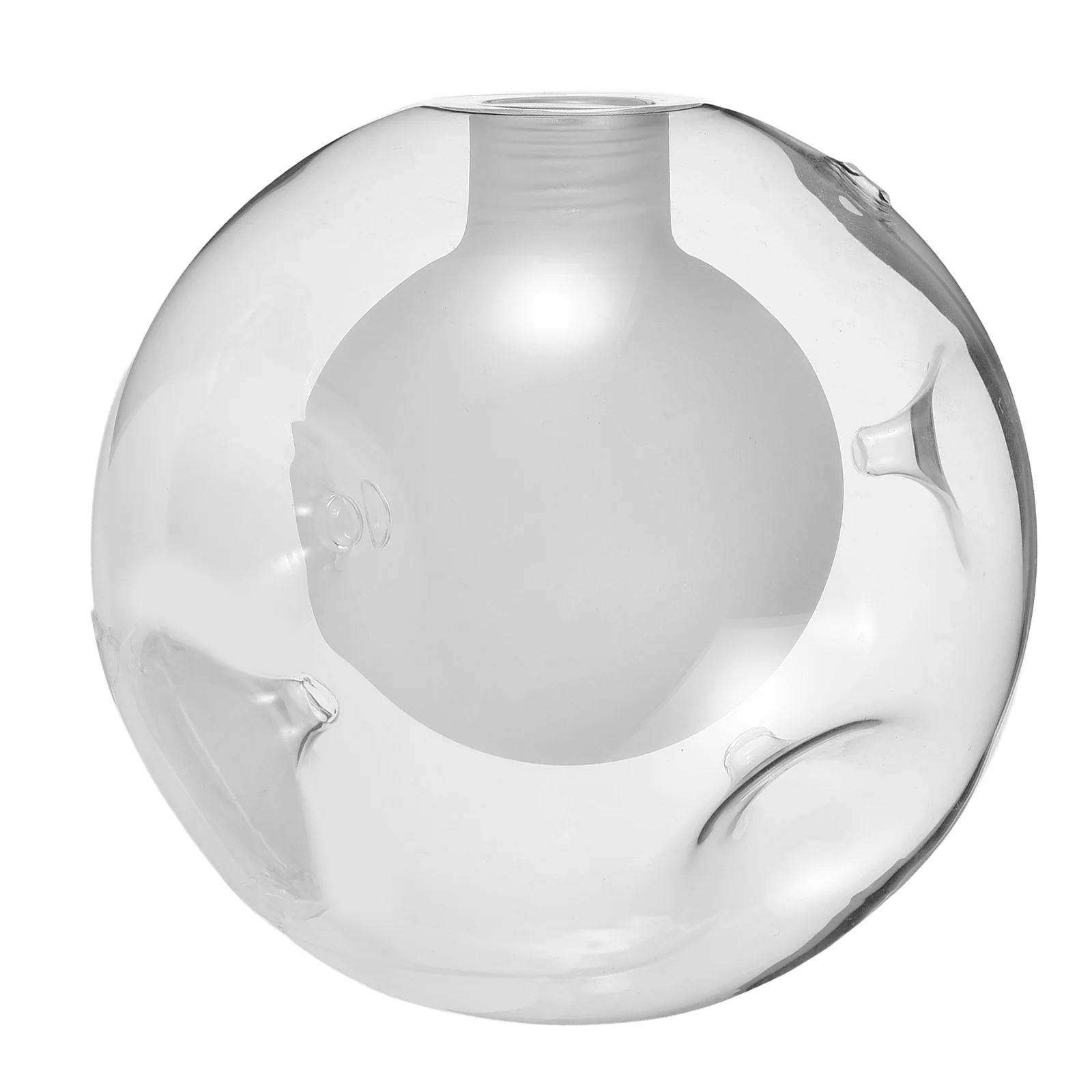 

Glass Globe Lampshade Replacement G9 Round Globe 6 Concave Surface Modern Pendant Lamp Cover Living Room Bedroom