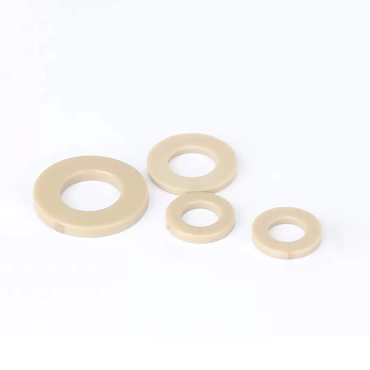 Nylon High-Temperature Resistant Circular Thickened Insulation Flat Washer M2M3M4-M12