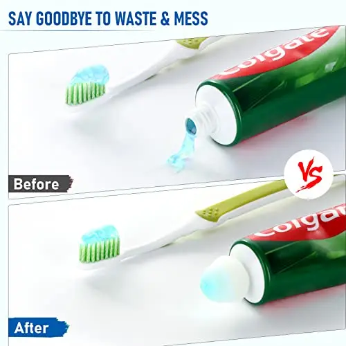 1x  Save time,Self-Closing Toothpaste Caps,Toothpaste Squeezers Cap Keeps Toothpaste No Mess or Waste ,Toothpaste Lid Dispenser