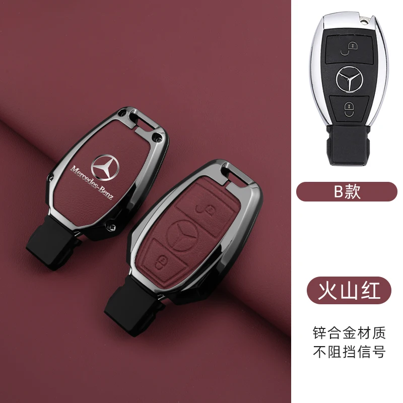 Car Smart Remote Key Case Cover For Mercedes Benz A B C E Class GLS GLA GLK GLC CLS CLA AMG W204 W205 W212 W463 W176 Accessories view 4