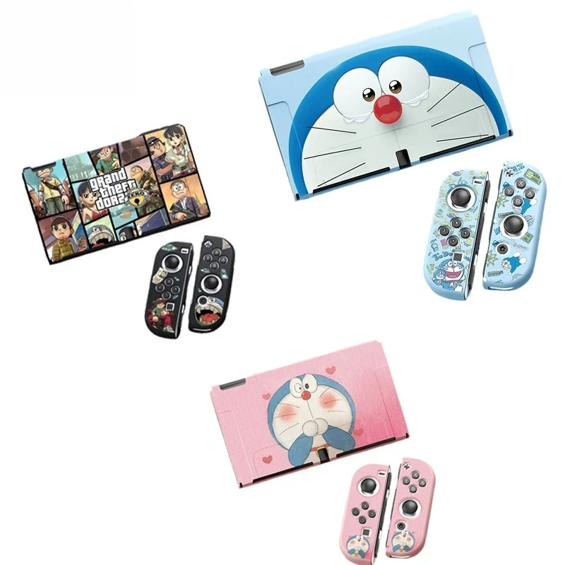 

Doraemons Soft Case for Nintendo Switch Oled NS Protective Cover Game Console Split Accessories Cartoon Anime Anti-fall Shell