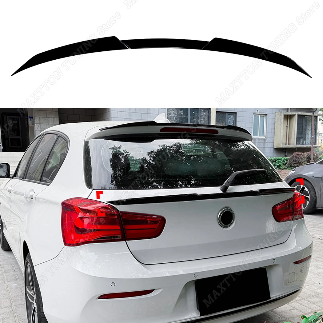 

For BMW 1 Series F20 F21 116i 120i 118i M135i M140i Hatchback 2015-2019 Rear Spoiler Tail Middle Wing Spoiler Exterior Body Kit