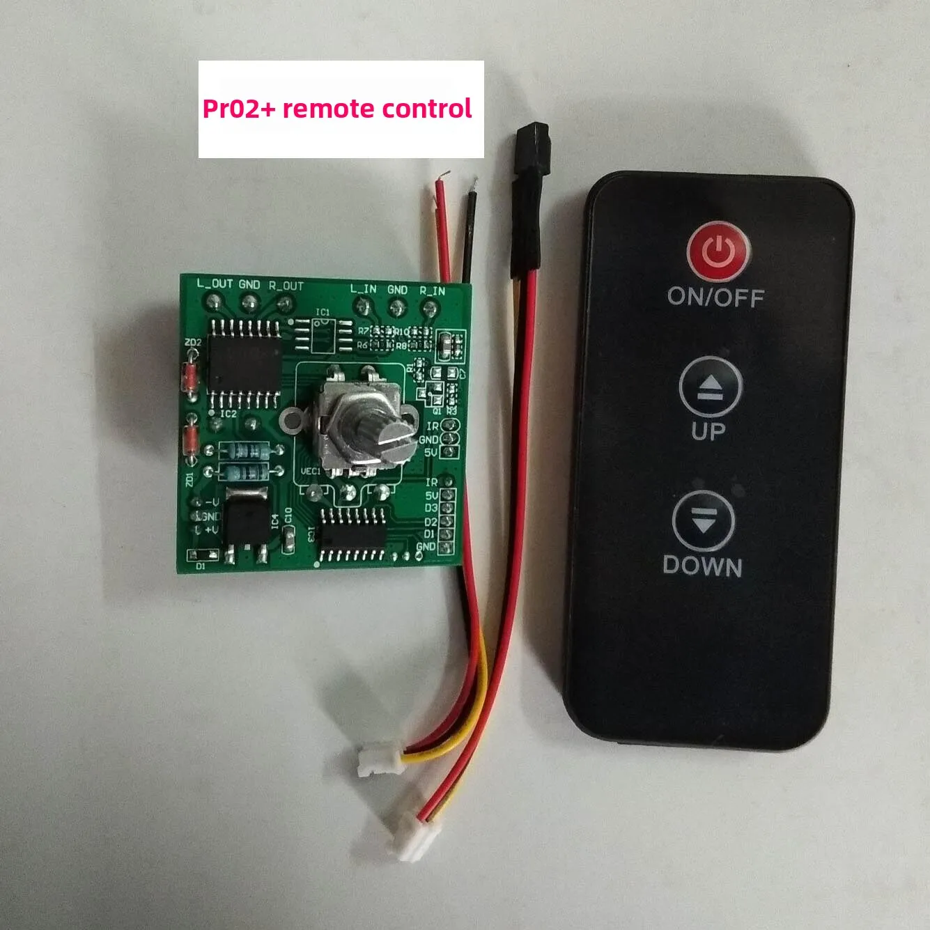 PGA2310 High-End Volume Control Board - Hi-Fi Audio Preamplifier Gain Adjustment Module for Stereo Systems