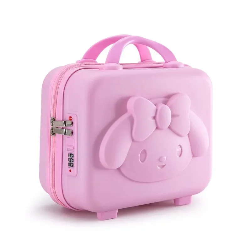 حقيبة 14 بوصة حقيبة مستحضرات التجميل الهدايا التذكارية حقيبة سانريوس Kawaii الكرتون بلدي ميلودي أنيمي فتاة صندوق قفل صغير حقيبة يد هدية صندوق