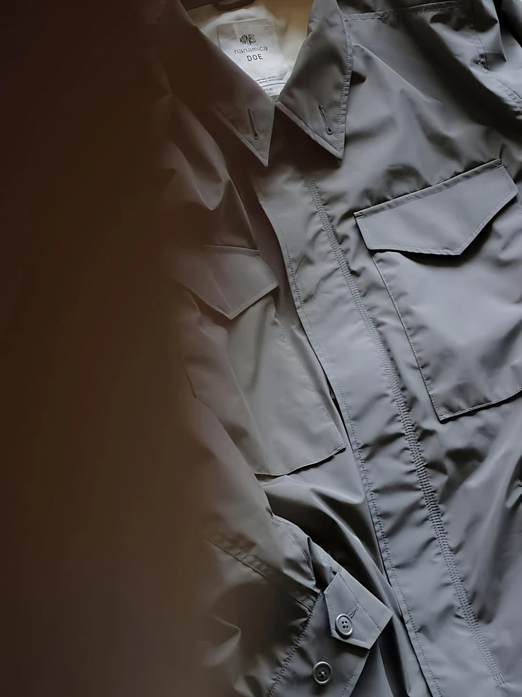 NANAMICA × MADNESS windproof and waterproof nylon jacket