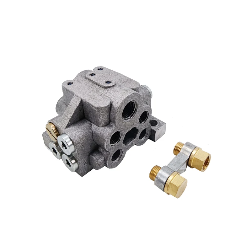 

JIANHE U Type Grease Distributor Divider Valve Lubrication System Oil Manifold Lubrication Pump Distributor