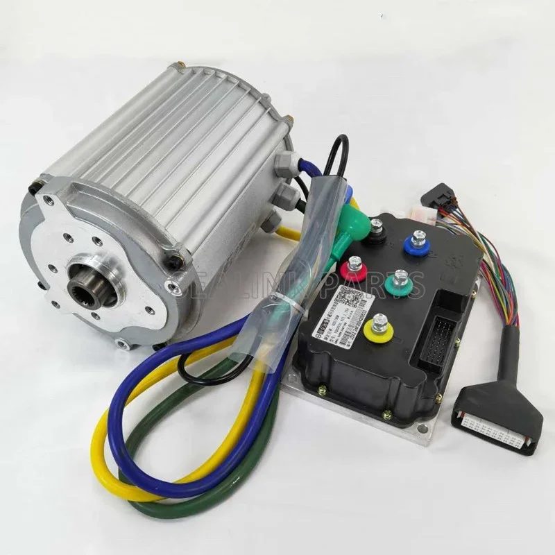 2KW 2.5KW 3KW 3.5 KW 4KW 4.5KW 5KW 60V PMSM Motor Permanent-Magnet Synchronous With Controller for electric vehicles