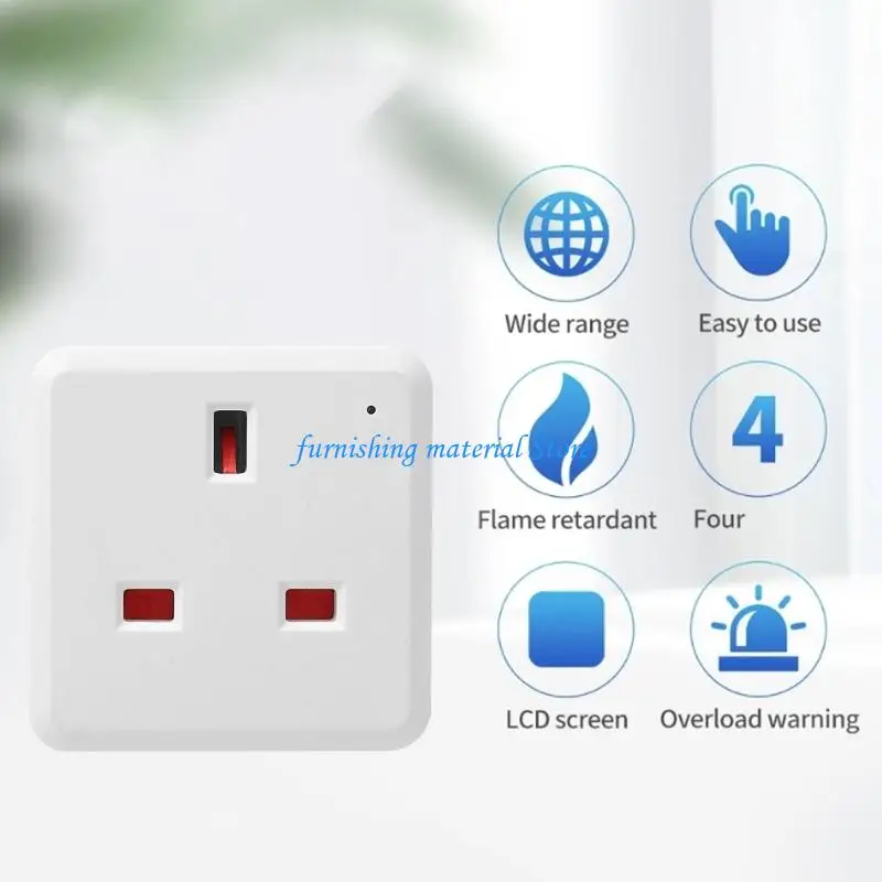 Y5GD WiFi Intelligent Plug Outlet Timing Socket Power Monitoring Timers Equipment