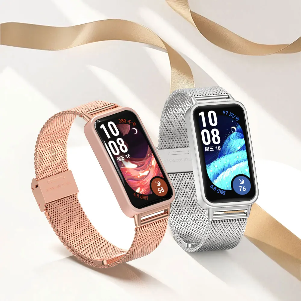 Wrist Strap For Huawei Band 11 Pro /11 / 10 / 9 / 8 Smart Bracelet Silicone Strap For Huawei Band 10 Wristband