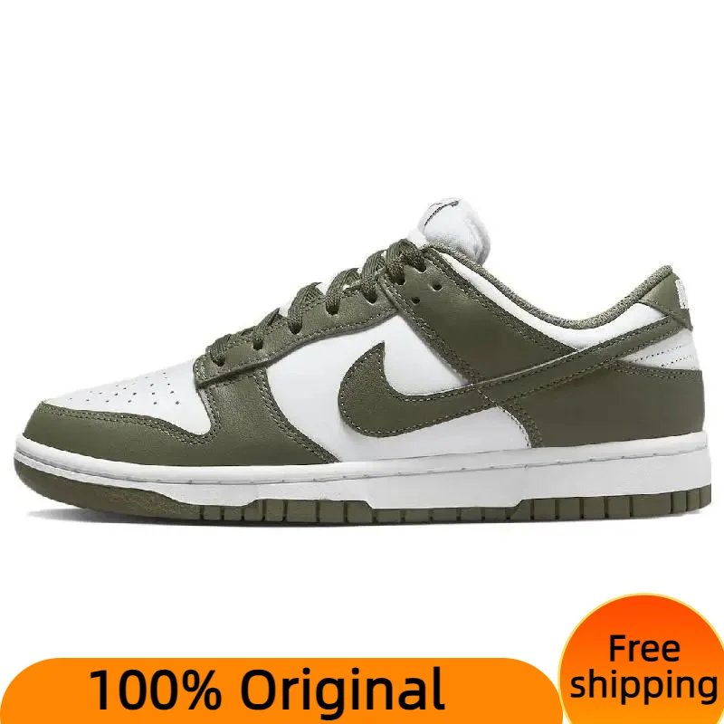 

Nike Dunk Low Medium Olive Women's Sneakers shoes With Original Box