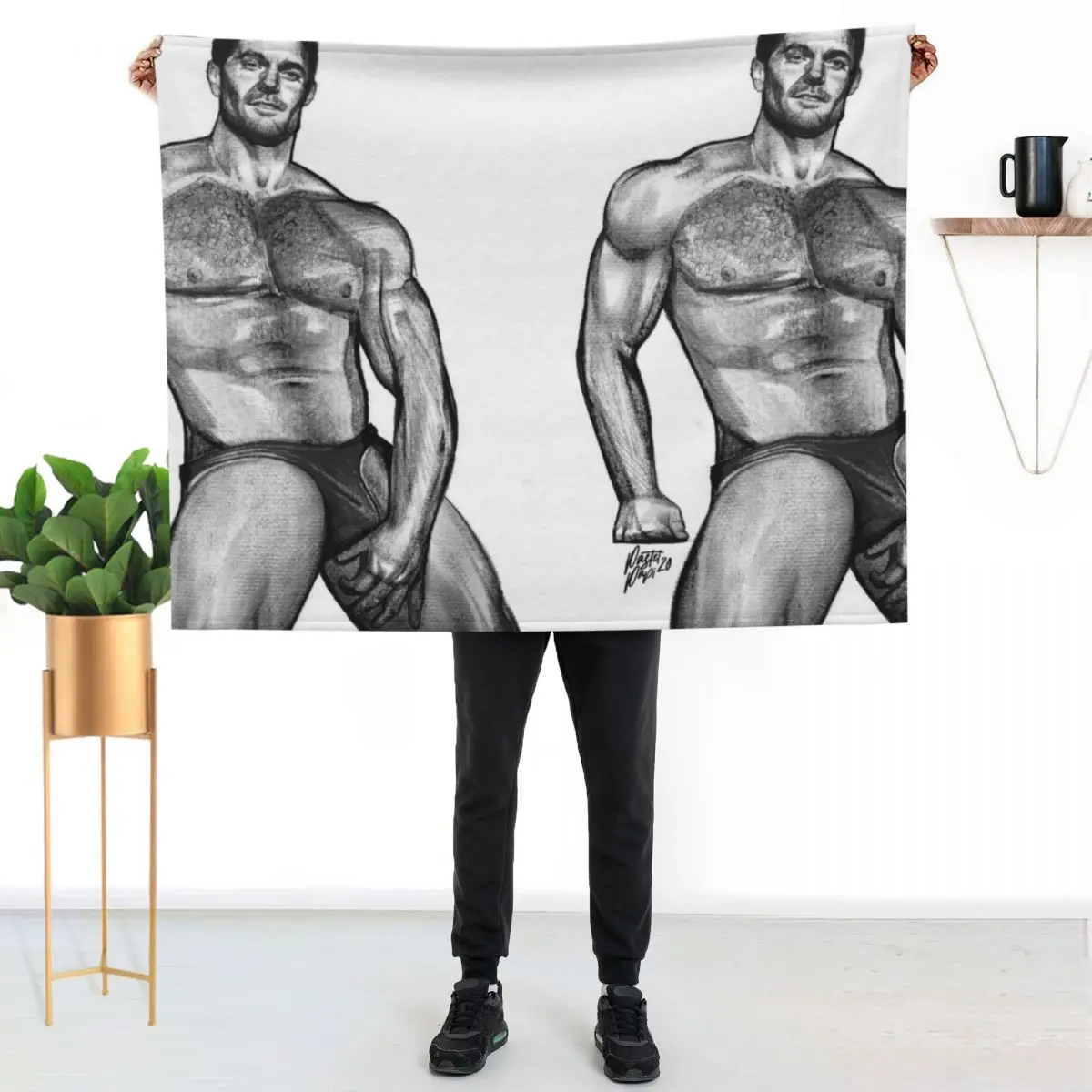 Pastelpapi - (Henry Cavill) Throw Blanket Loose Stuffeds Sofa Throw Picnic Hair Summer Beddings Blankets