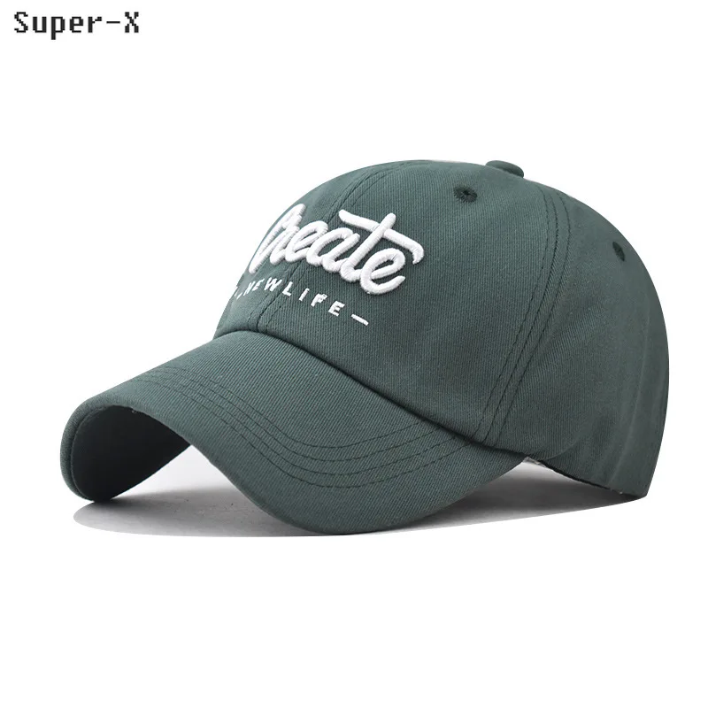 

big letters embroidery baseball cap for women men caps trucker hats