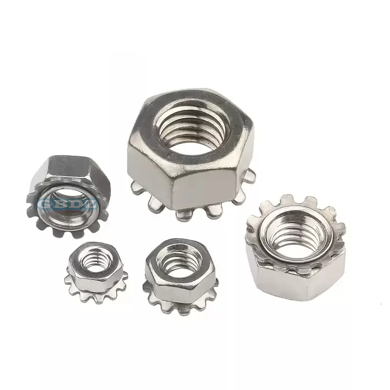 Рисунок 5 - Гайка K-типа из нержавеющей стали