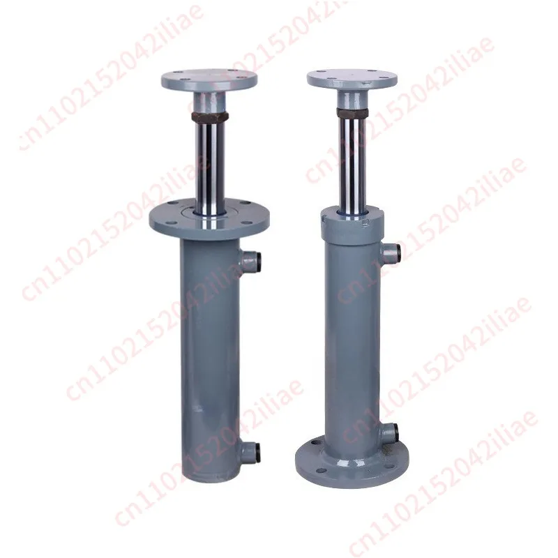 63 cylinder diameter 35 rod diameter hydraulic cylinder 5 tons upper and lower flange oil top flange two-way hydraulic cylinder