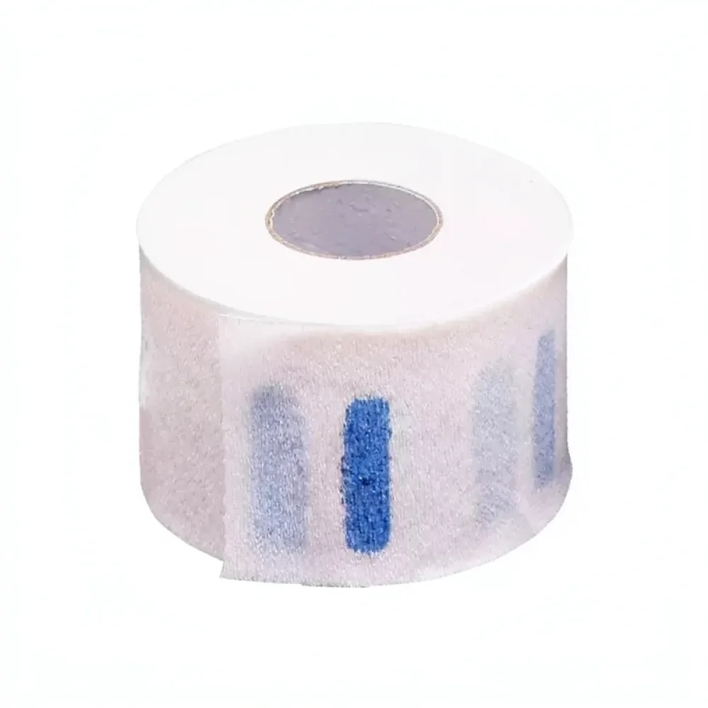 Barber Salon Neck Paper Disposable Hair Cutting Collar Wrap Hygienic Strip Soft Elastic Neck Protection For Hair Styling