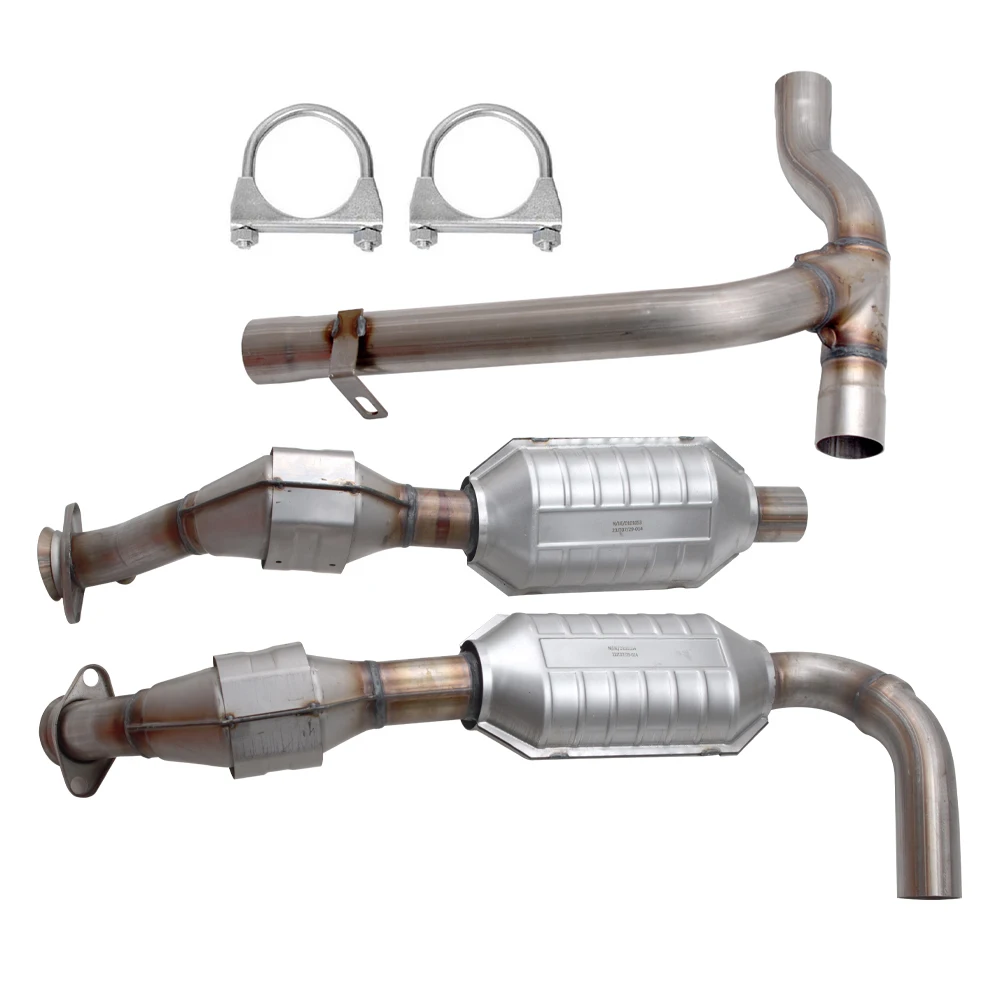 NEW Catalytic Converter Kit For 2001 2002 Ford F-150 4.6L V8 4WD ONLY