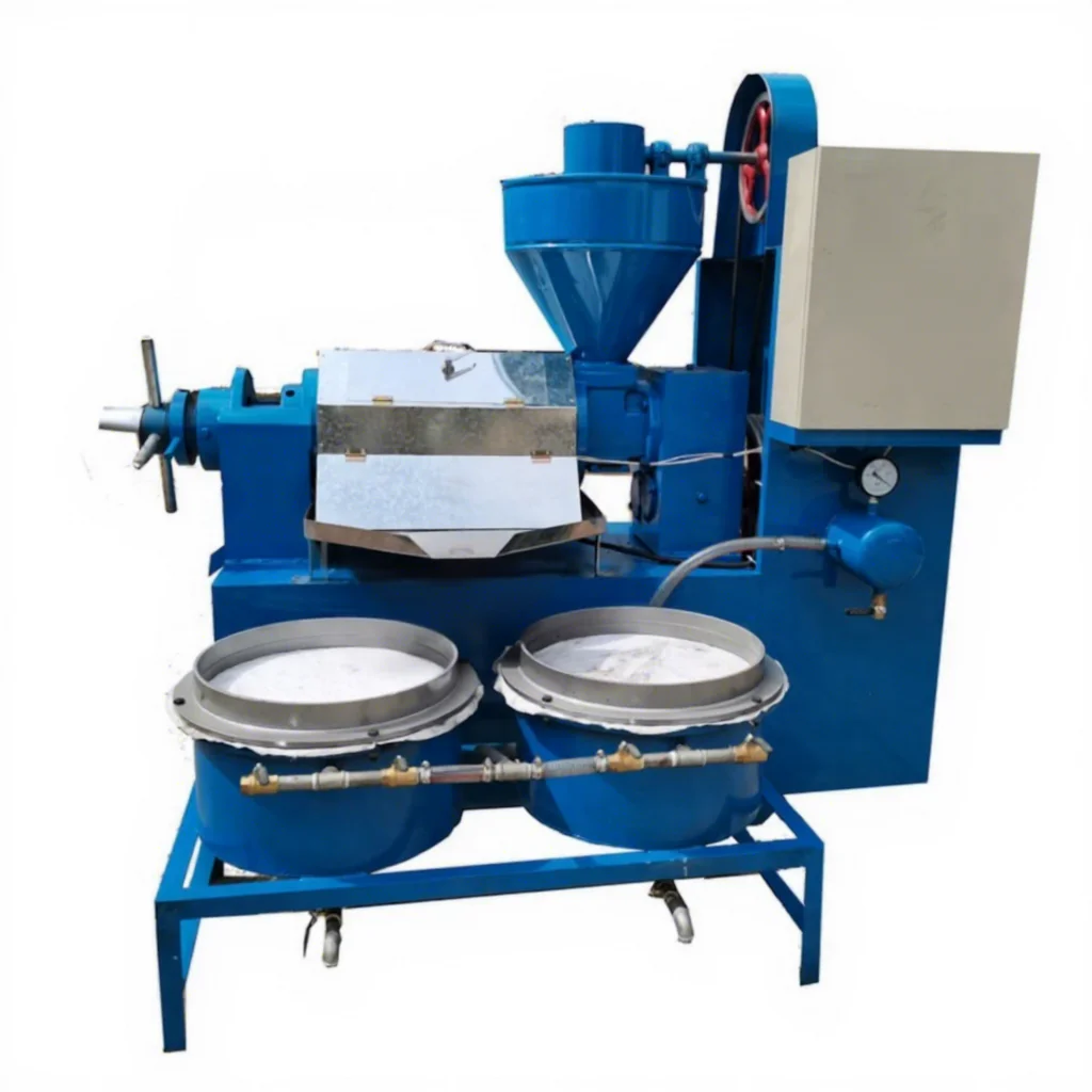 High Efficiency Automatic Cold & Hot Pressing Peanut Coconut Soybean Sesame Oil Press Machine with Vacuum Filter