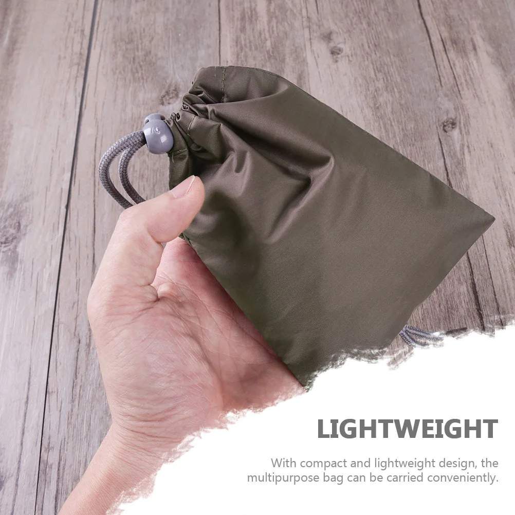 8 قطع من أكياس تخزين برباط من النايلون لتنظيم السفر لأساسيات غسل الملابس، خفيفة الوزن ومحمولة ومتعددة الوظائف #3