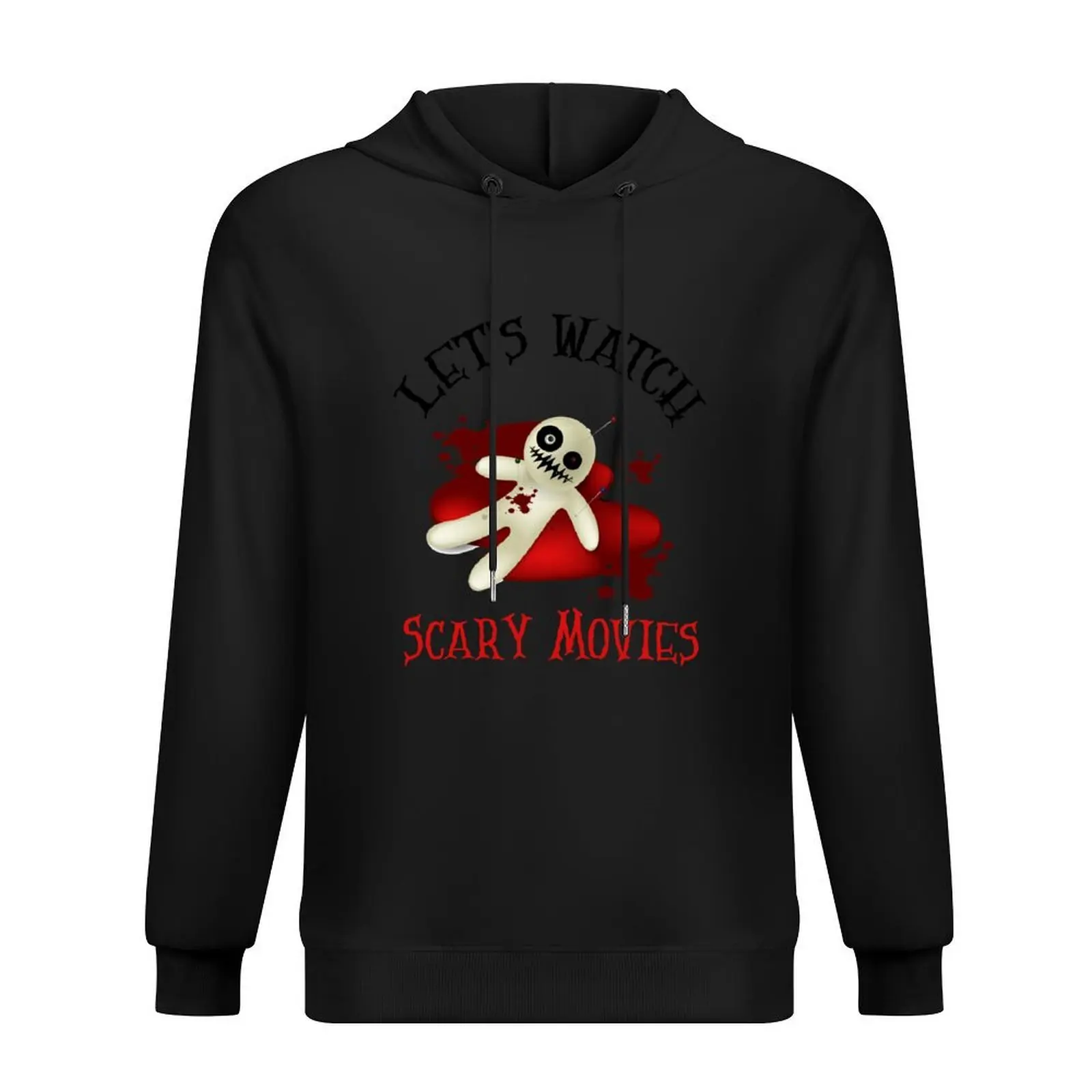 

Let's Watch Scary Movies, Horror Movie Obsessed Hoodie men's autumn clothes mens clothes blouse aesthetic clothing mens hoodie
