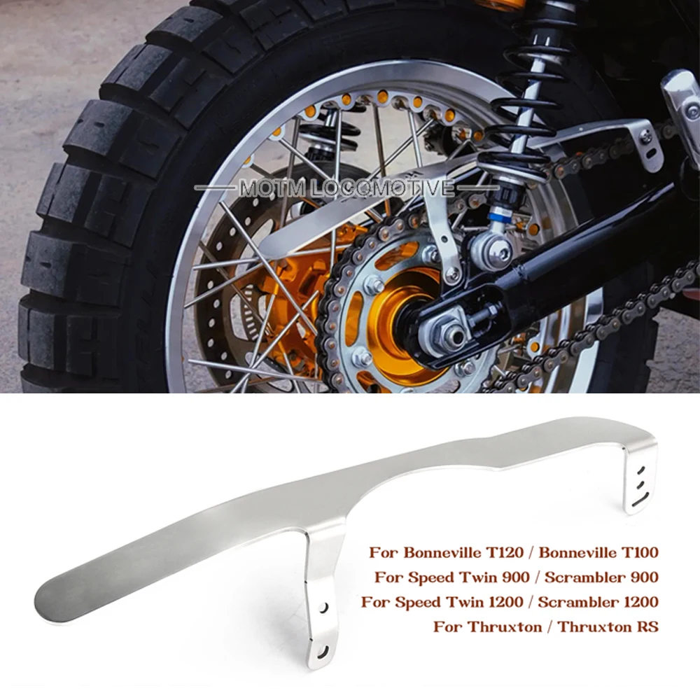 FOR Triumph T120/T100 Modified Motorcycle Street Twin/Thruxton Twin 900 1200 Small Climber 900 Universal Chain Guard Accessory