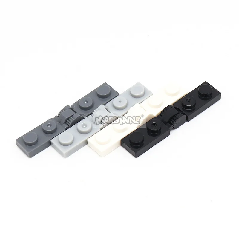 Marumine 20PCS MOCบานพับแผ่นใช้งานร่วมกับHigh-Techเปลี่ยนรุ่นการสร้างแบบจําลองบล็อกอาคาร 2429/73983 44301 60478 48336 6134