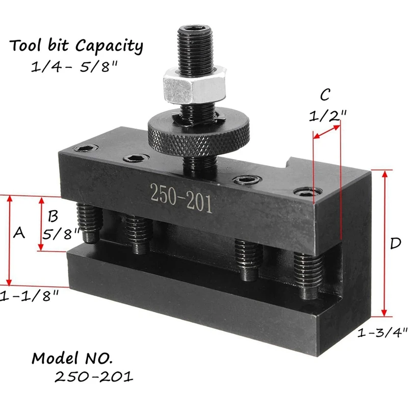 Imagem -05 - Ferramenta de Torno Cnc de Troca Rápida Suporte para Ferramentas de Tornos 250 201 250 202 Pcs