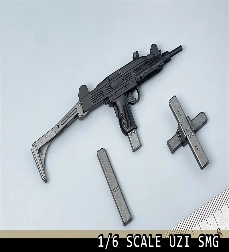 1/6 Soldier Mini Uzi Accessories Germany Army Plastic Weapon Toy High Quality Model Fit 12'' Action Figures In Stock