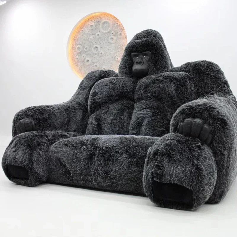 Living room furniture Gorilla King Kong sofa Creative design monster sofa bed