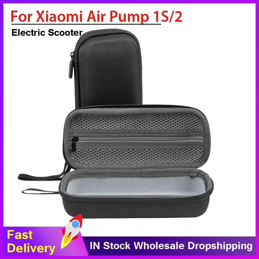 Electric High Pressure Air Pump Protector Hard EVA Case For Xiaomi 2 Car Inflator 1S Pump Case Inflatable Treasure Box Parts