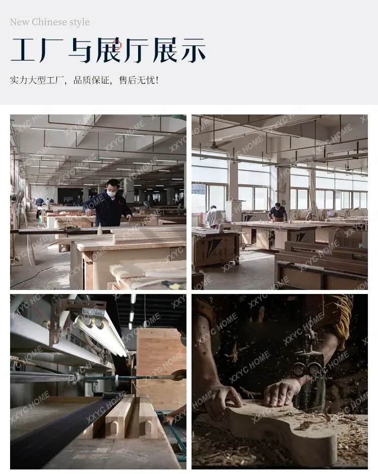 Designer rattan solid wood wardrobe modern simple hanging