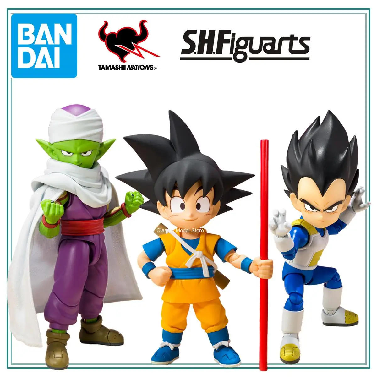 Genuine Original Bandai S.h.figuarts Dragon Ball Goku Vegeta Piccolo Anime Model Brand New and Unopened Birthday Gift