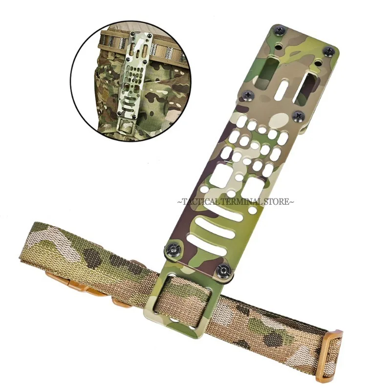 

Металлическая модульная кобура для пистолета, адаптер, совместимая с платформой QLS, тактическая кобура, ремешок для ног, охотничий страйкбол, MOLLE, быстросъемная драбина