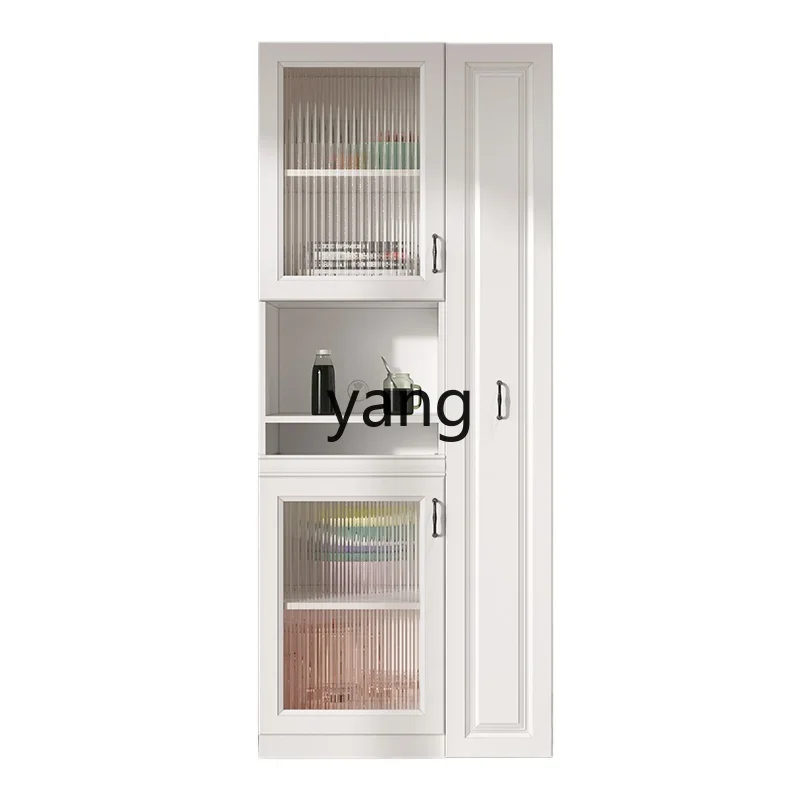 

CXL invisible pull-out side cabinet integrated against the wall multi-functional large-capacity locker