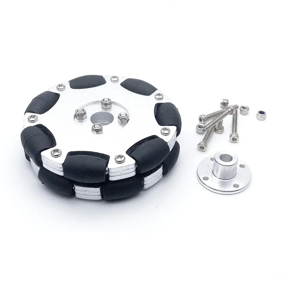 Metal Omni wheel 58MM 82MM Robot ROS Omnidirectional Sports Wheel