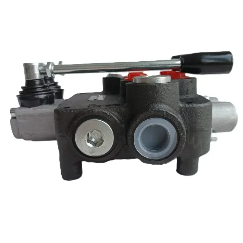 Forklift Backhoe Hydraulic Valve Hydraulic Directional Control Valve for Tractor Loader with Joystick P40 P80 Monoblock Valve