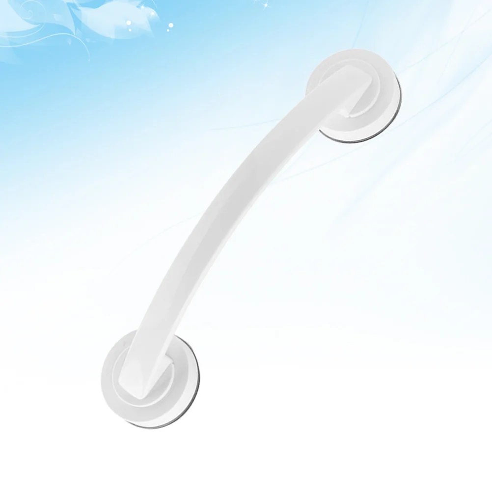 

Door Handle Tub White Suction Shower Grab Bar Anti Slip Bathroom Bars Toilet Safety Armrest Accessories Miss