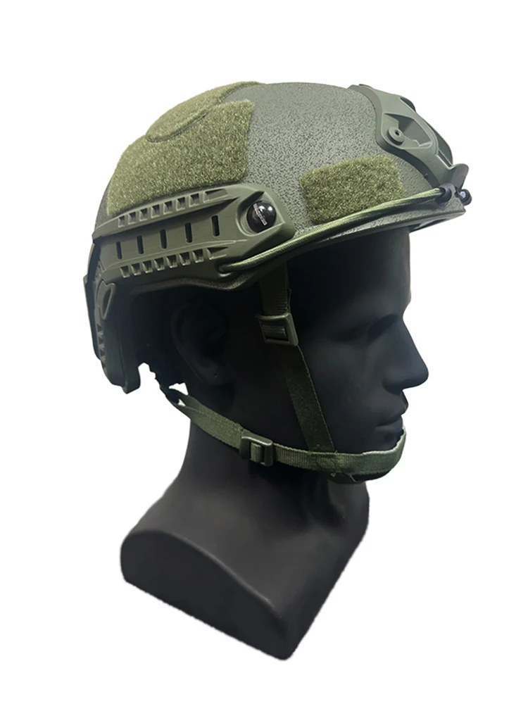 Capacete tático balístico ach de corte alto kevla capacete de segurança de alta qualidade nij iiia almofada de suspensão rápida wendy capacete