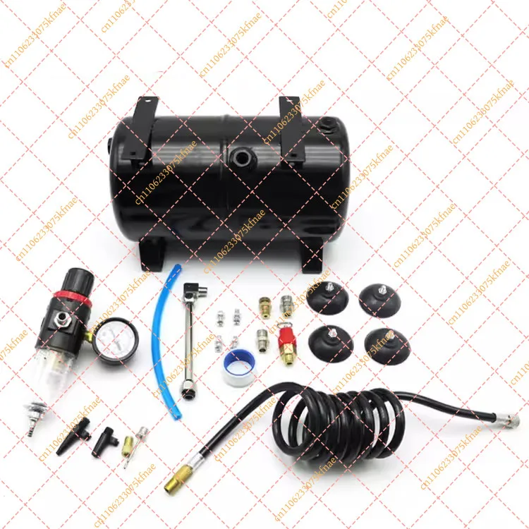 3L Portable Air Compressor Tank with 4 Ports | AS18B Multi-Function Spray Pump for Painting & Inflation