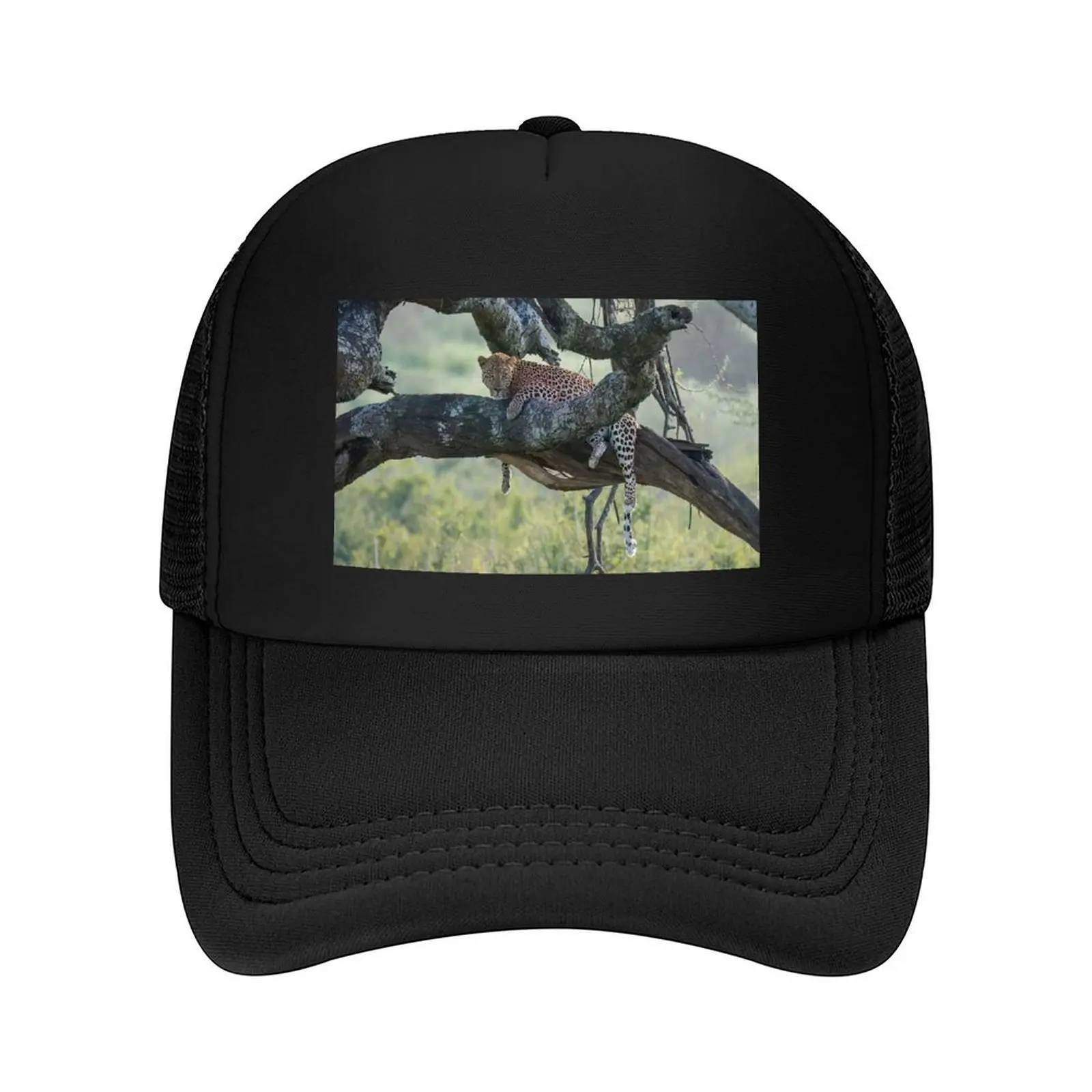 

Resting Leopard Baseball Cap Horse Hat Beach Sun Hat For Children Luxury Man Hat Baseball Men Women's