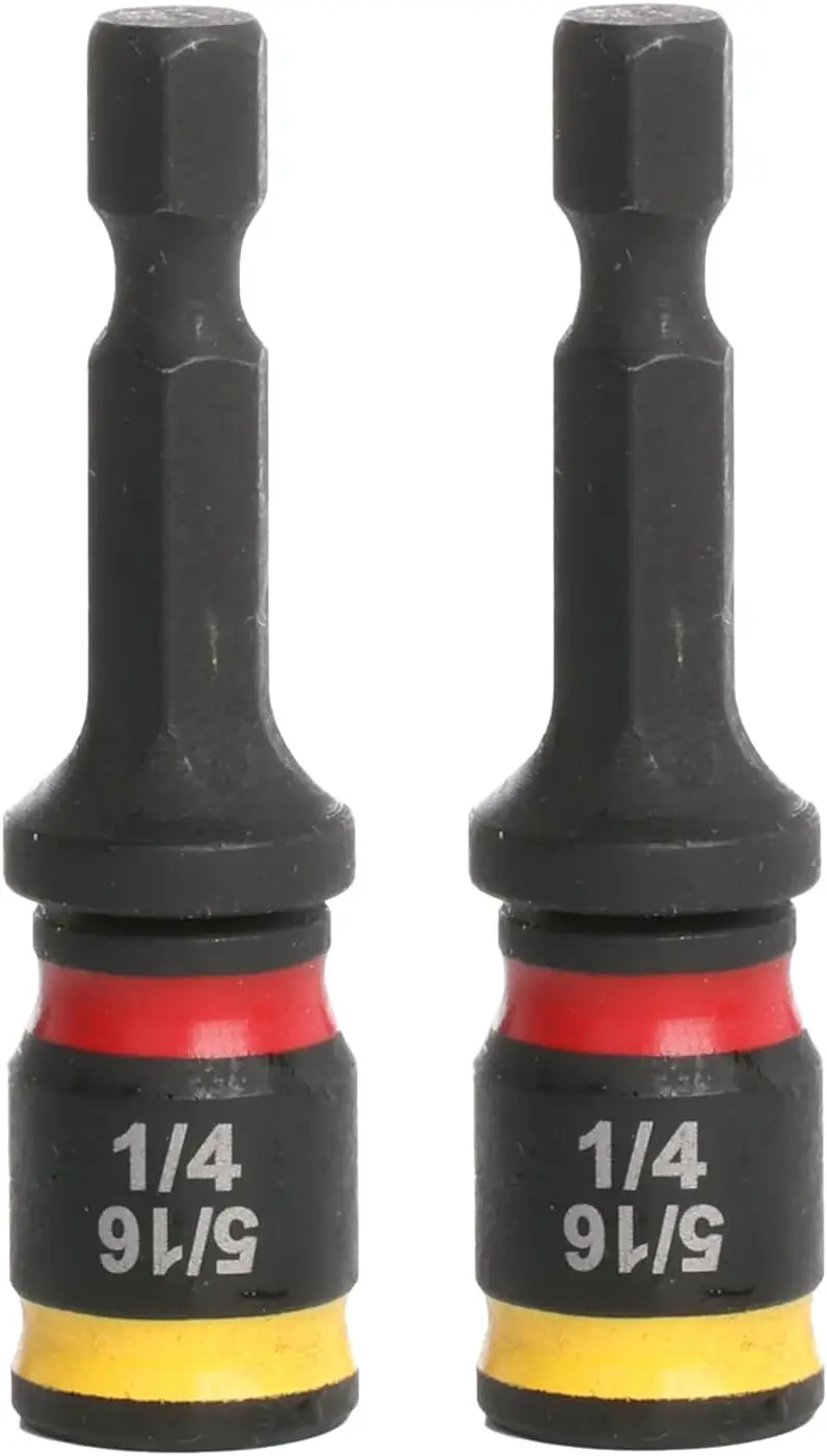 

Набор реверсивных шестигранных держателей для бит, 1/4 и 5/16 дюйма, 2 шт., для универсальных задач по креплению