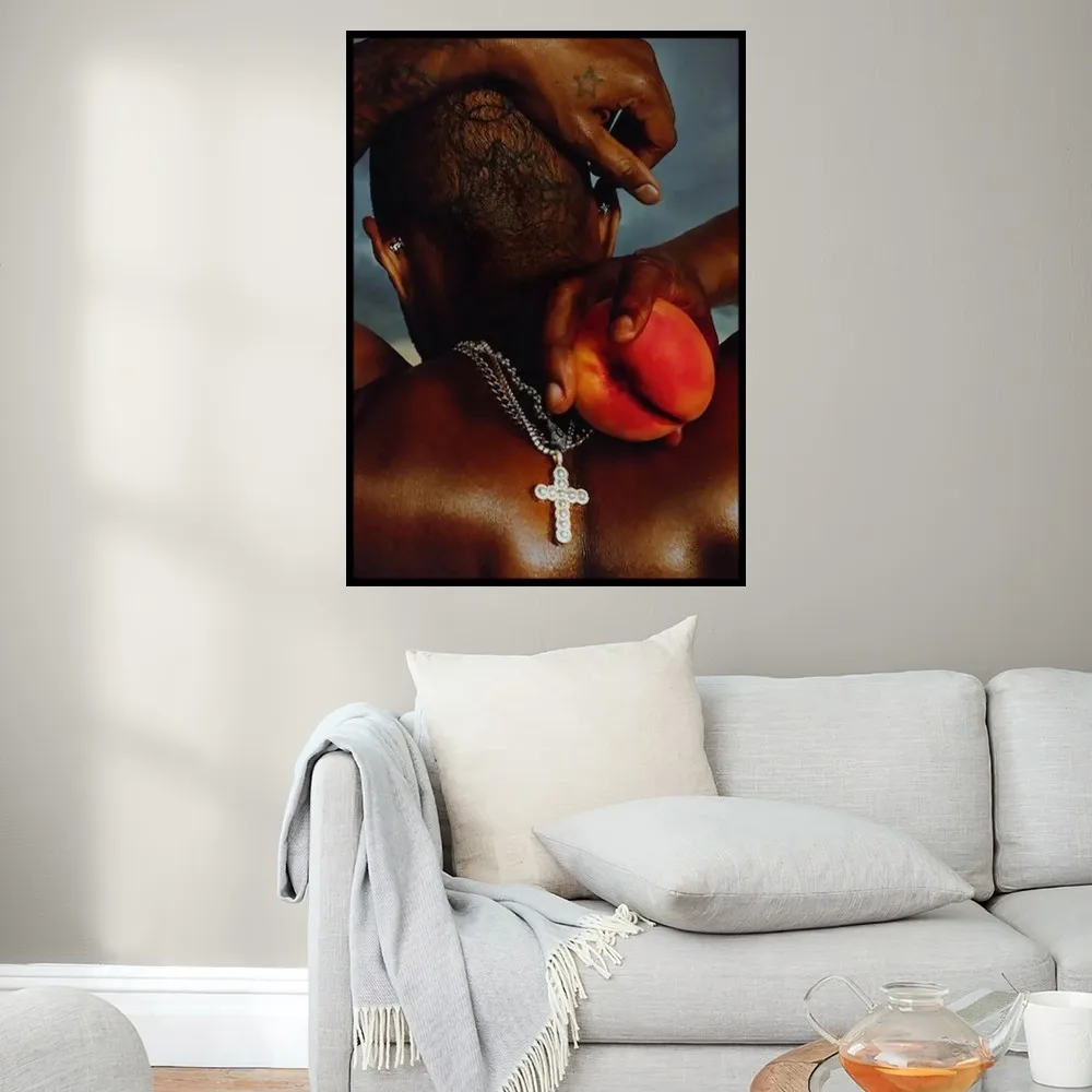 Singer Usher Coming Home Poster Prints Wall Painting Bedroom Living Room Decoration Office Home