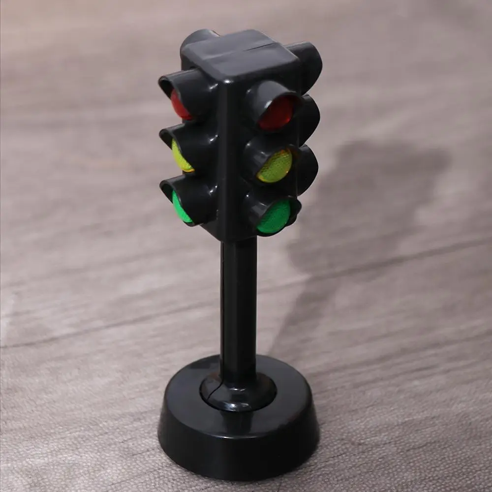 Early Educational Mini Traffic Light Crosswalk Light Traffic Safety Model Road Light Model Mini Traffic Light