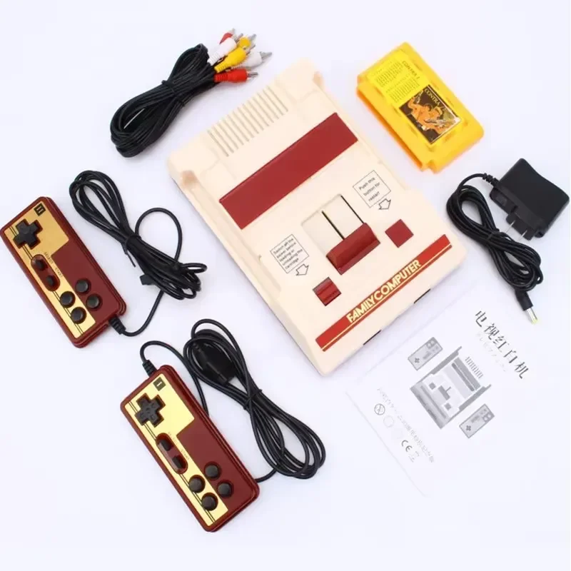 2026 Classic Nostalgic Game Machine Classic Family Retro TV Video Game Console Gift Game Card Player Double Handles Operation
