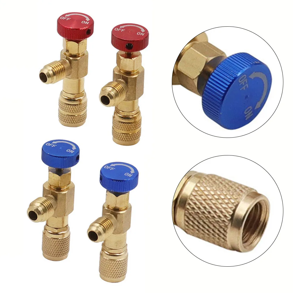 Air Conditioning Fluoride Safety Secure Hand Valve R22R410 Connector Leak And Safe Connection Suitable For Refrigeration Systems