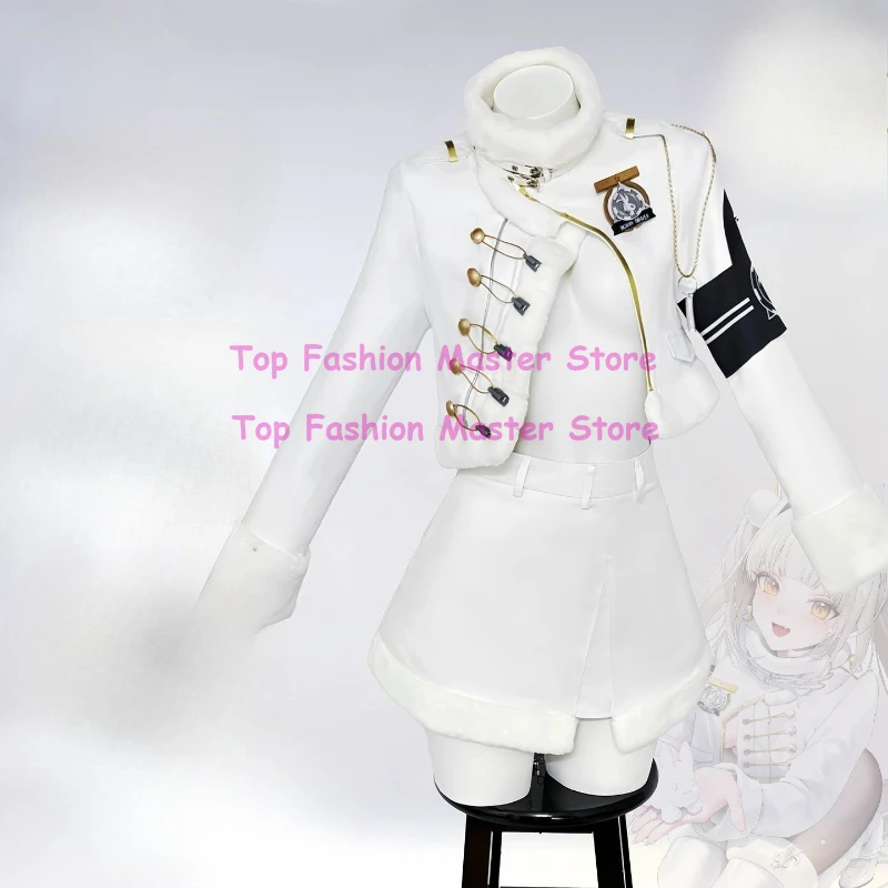 

CoserStar-SR Game Victorryy Blanc Fortune Express Cosplay Costume Dress Carnival Comic Role Play Outfit Wig