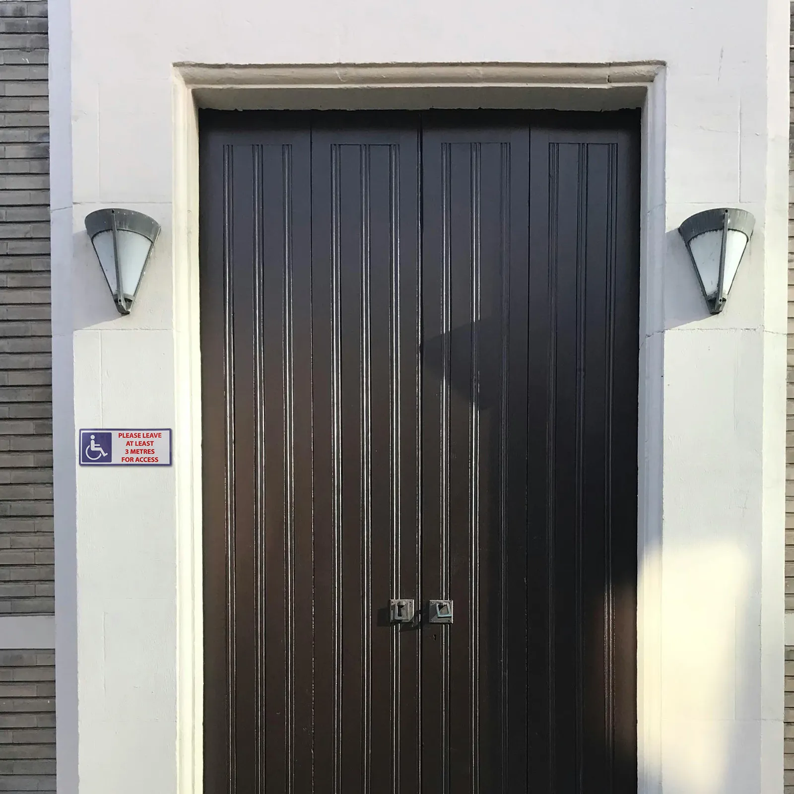 

Stickers Handicap Car Sign Disabled People Accessories Parking Signage PVC Warning Person