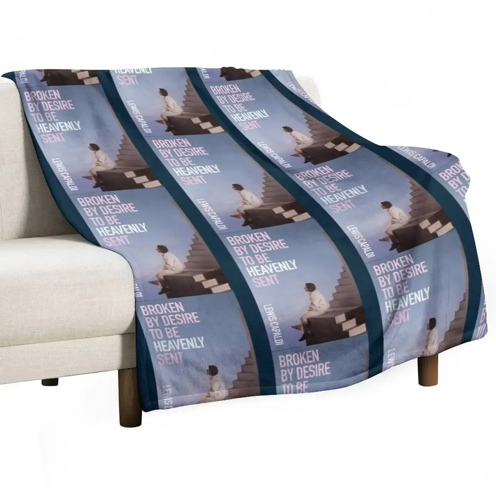 Lewis Capaldi Broken Desire Throw Blanket Soft Beds Decoratives Furry Hairy funny gift Luxury Throw Blankets